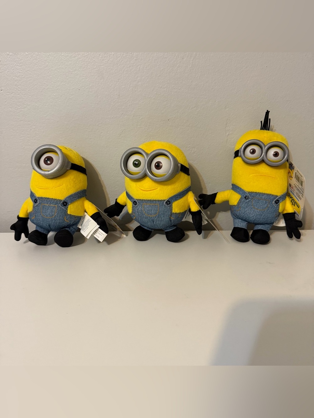 Minions Plush Trio
